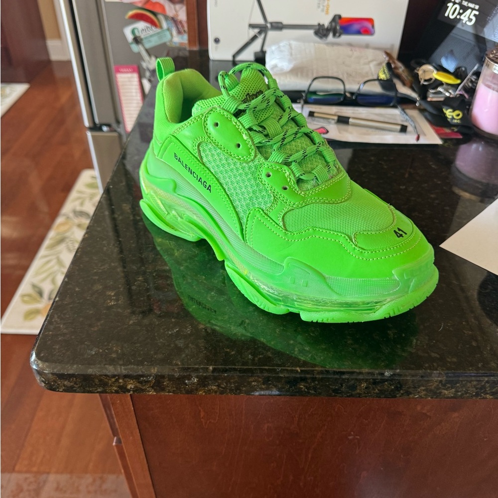 Balenciaga Green Triple S